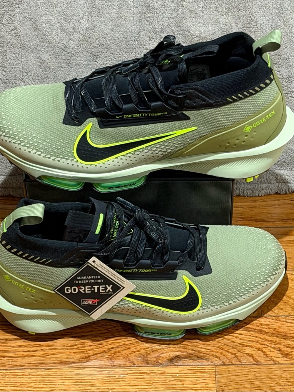 Nike Infinity Tour Next% 2 GTX ‘Camo Green’ Men’s Size 11 Golf Cleats FV4897-300